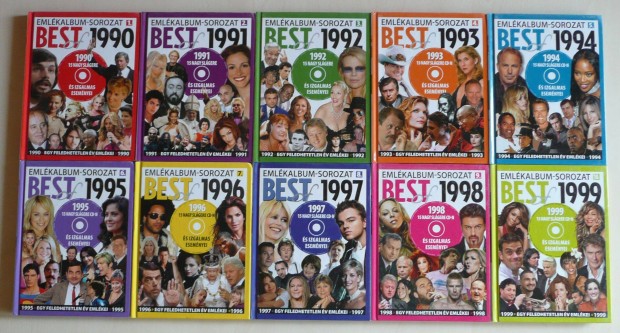 BEST 1990-2009 CD Emlkalbum Sorozat