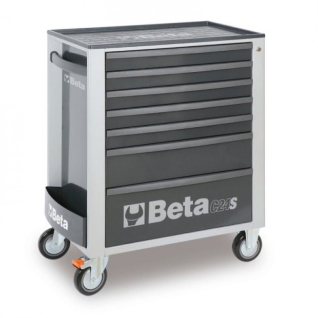 BETA C24S/7 Mobil Szerszámkocsi 7 Fiókkal Szürke