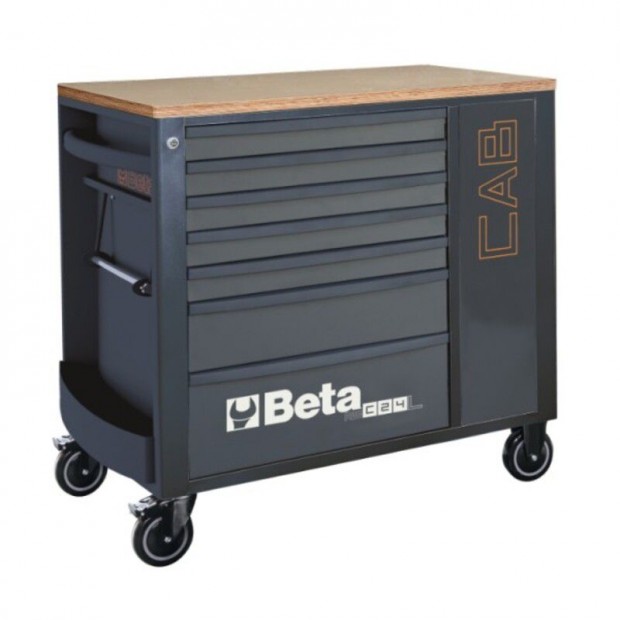 BETA RSC24L mobil szerszámos szekrény 7 fiókkal + 248 darabos szerszám