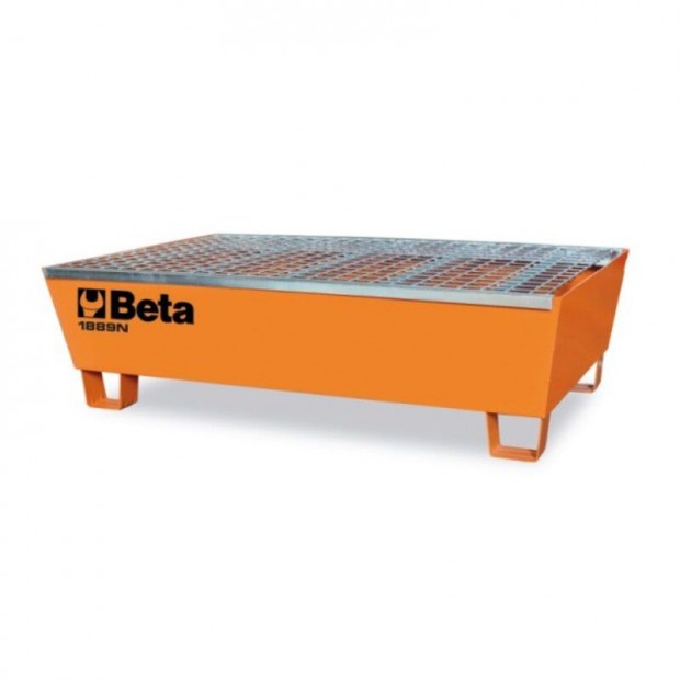 BETA acél hordóállvány (szállítható) 2 hordó (egyenként 200 liter) tár
