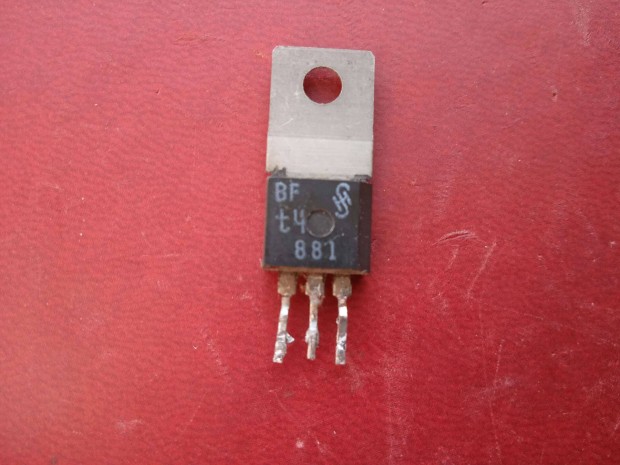 BF 881 tranzisztor , hasznlt , mkd TV-bl bontva