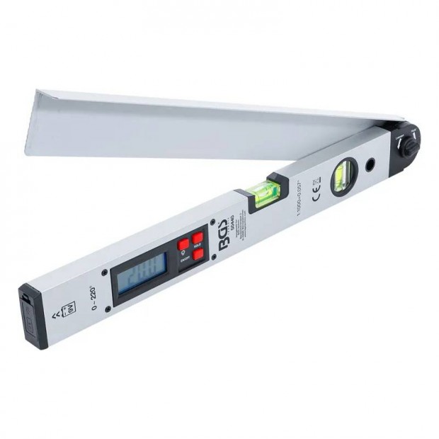 BGS Digitális vízmérték és szögmérő szögmérős vízmérték aluminium LC