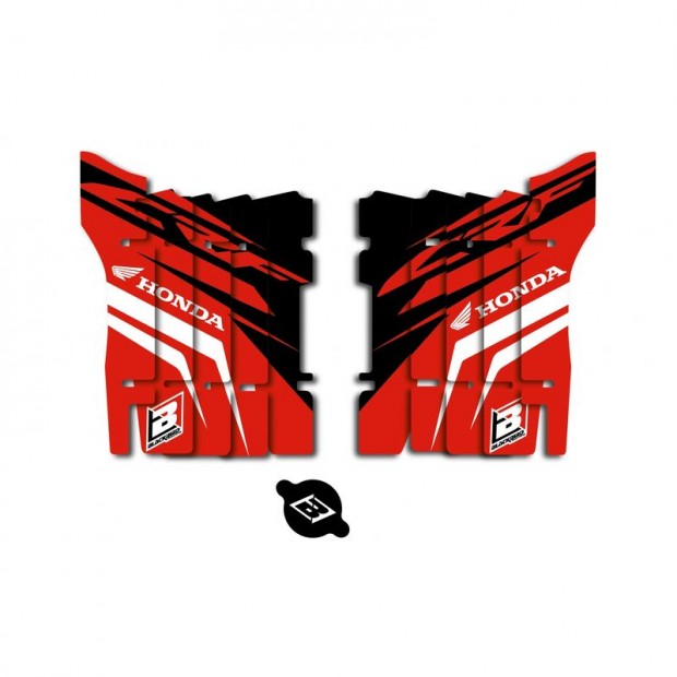 BLACKBIRD Dream Graphic 4 Radiátor Louver Grafikai Készlet Honda CRF 2