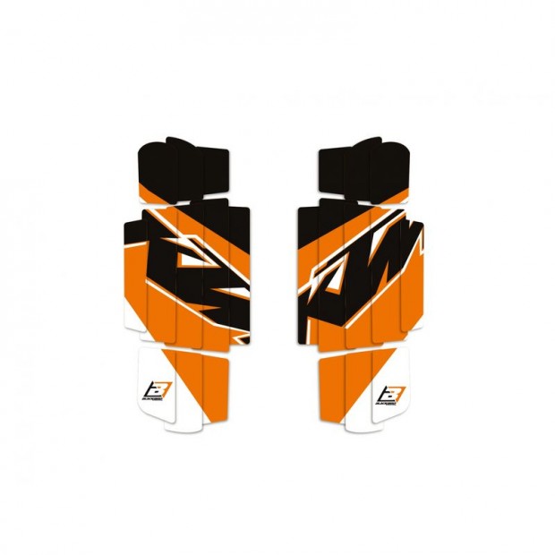 BLACKBIRD Replica Trophy 2022 Radiátor Louver Matrica Készlet - KTM SX