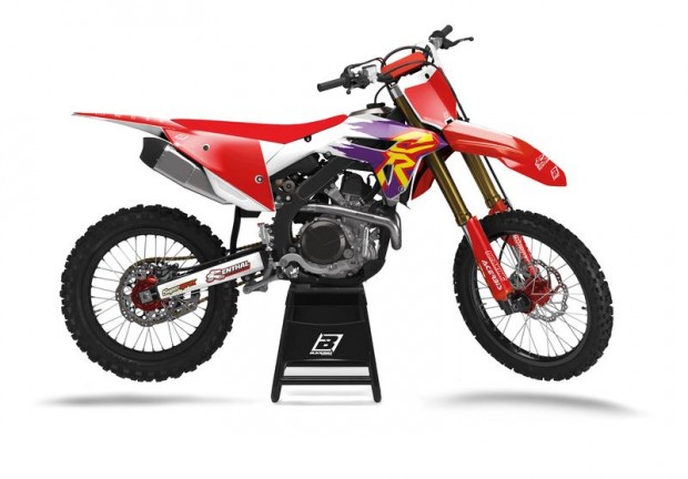 BLACKBIRD Retro Grafikai Kszlet - Honda CRF250/450