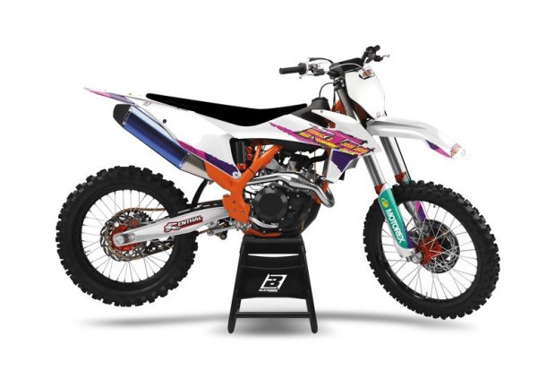 BLACKBIRD Retro Grafikai Kszlet - KTM EXC/SX-SXF