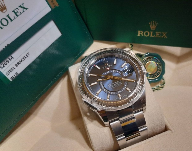 BLUE Rolex Sky-Dweller j, mg flis