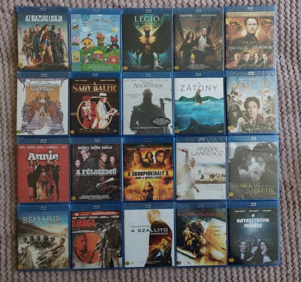 BLU-Ray Filmek 2.990 /db