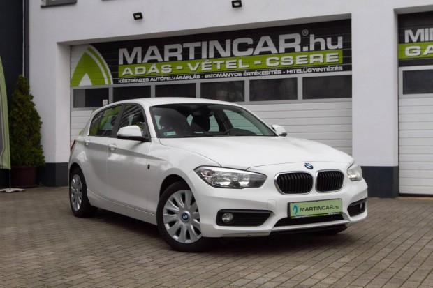 BMW 116i Alpinweiss +Els Tulajdonostl +120E.K...