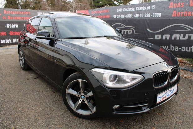 BMW 118i (Automata) /Sport Bels/LED/Napfnytet...