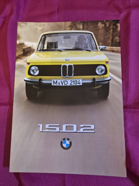 BMW 1502 eredeti prospektus katalgus  vetern OT
