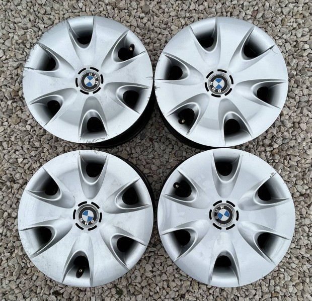 BMW 16"-s lemezfelni + dsztrcsa