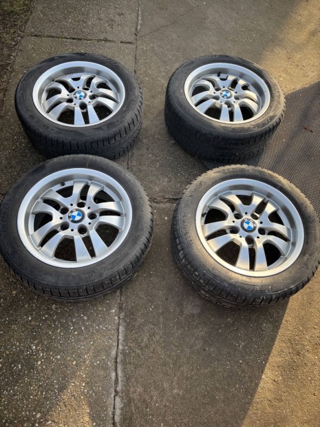 BMW 16 colos felni használt téli gumival