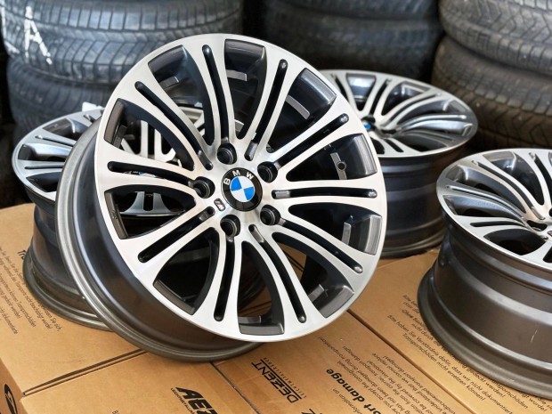 BMW 17" 5x120 M Style bicolor alufelni eladó 17 coll E46 E36 E90 E92