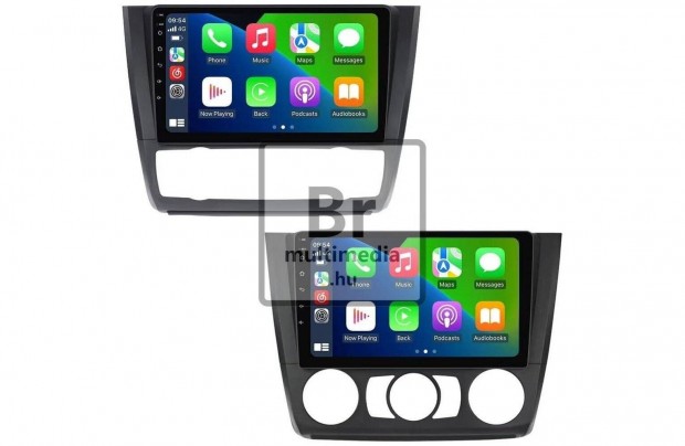 BMW 1 Android Rádió Multimédia Navigáció Carplay 2Din Hifi Carplay GPS