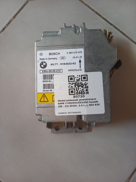 BMW 1 E81, E87, X1 E84, 3 E90, E91 lgzsk vezrl modul 0285010070