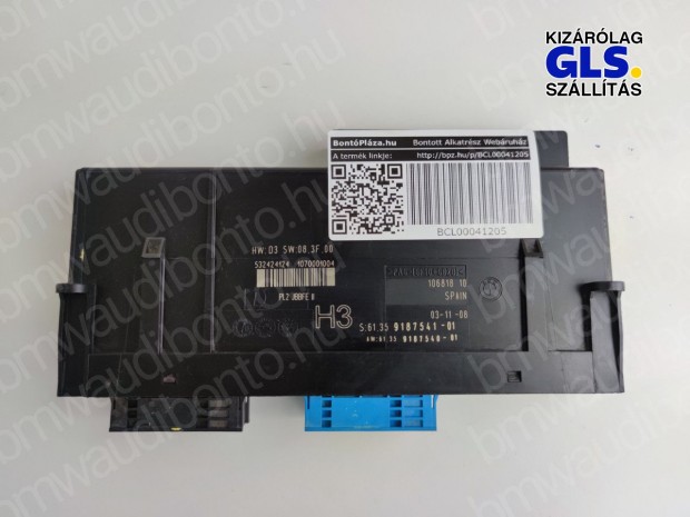 BMW 1 (E81) Komfort vezérlőegység/modul (9187541)