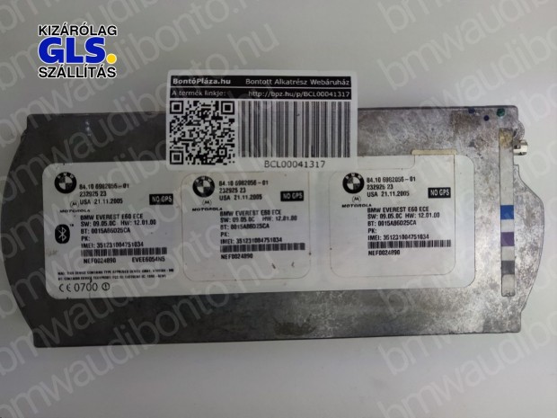 BMW 1 (E87) Bluetooth vez�rl�egys�g modul (6982056)