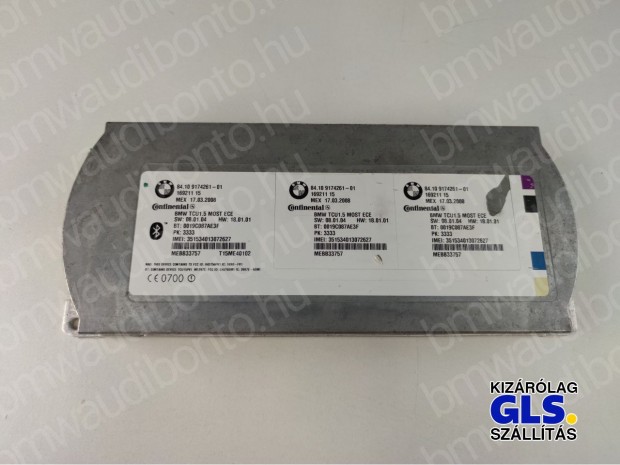 BMW 1 (E87) Bluetooth vezérlőegység modul (9174261, 84109174261)