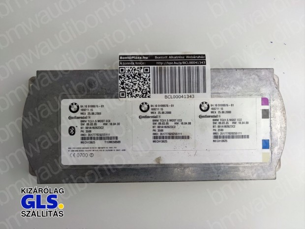 BMW 1 (E87) Bluetooth vezérlőegység modul (9199976)