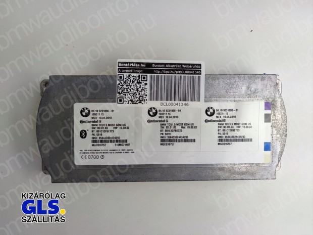 BMW 1 (E87) Bluetooth vez�rl�egys�g modul (9231090)