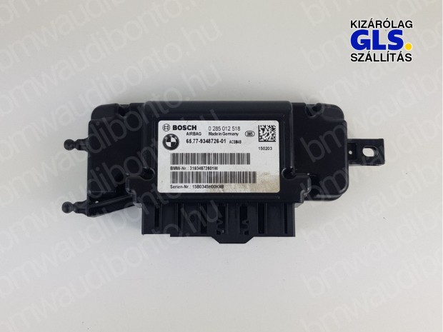 BMW 1 (F20) Légzsákvezérlő egység/modul (9348726, 65779348726)