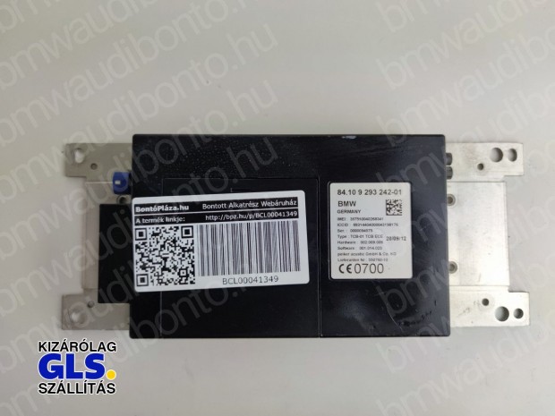 BMW 1 (F20) Telefon vezérlőegység/modul (9293242, 84109293242)