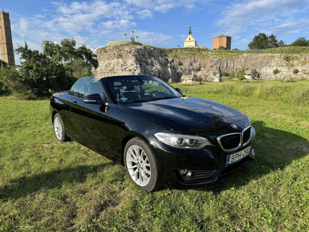 BMW 218d Luxury (Automata) Cabrio-Leinformálhat...
