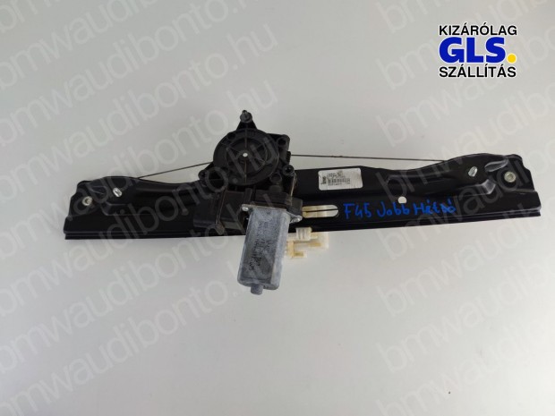 BMW 2 Active Tourer (F45) Jobb hátsó ajtó ablakemelő szerkezet (elektr