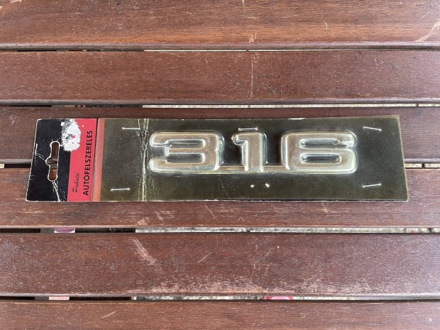 BMW 316 logo embléma felirat