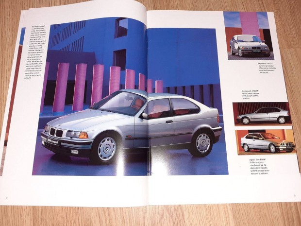 BMW 316i Compact prospektus - 1994, angol nyelv