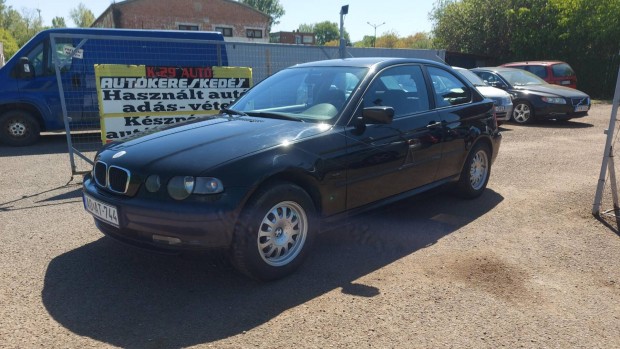 BMW 318td Compact 5L.- Es Fogyasztás-Klíma-Vonó...
