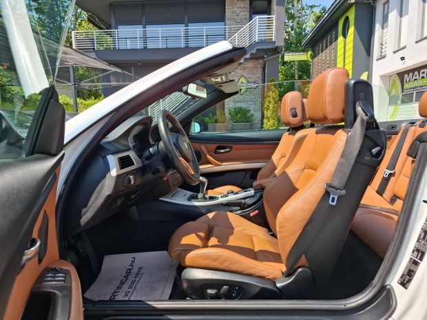 BMW 320d Cabrio Alpinweiss +Els Tulajdonostl...