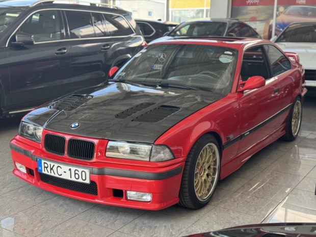 BMW 320i E36 Turbo Hellrot 400LE