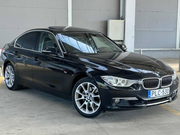 BMW 330d Luxury (Automata) Lakk Fekete+Bőr Bels...