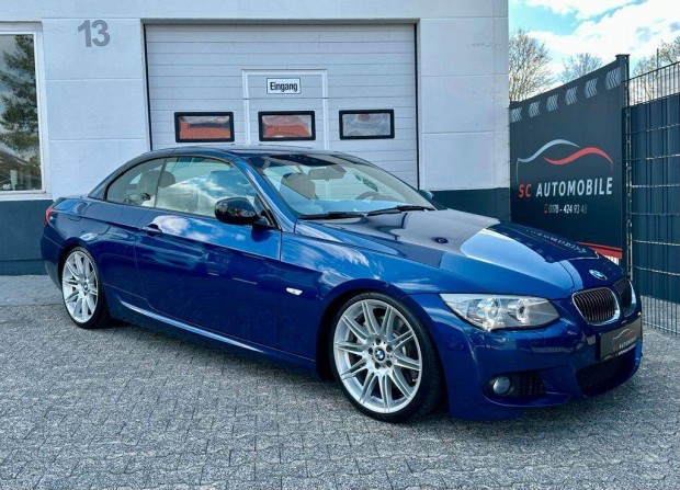 BMW 335i DKG Cabrio 1 kézből Sérülésmentes Harm...