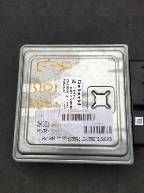 BMW 3-AS Sorozat E90 320i motor komputer