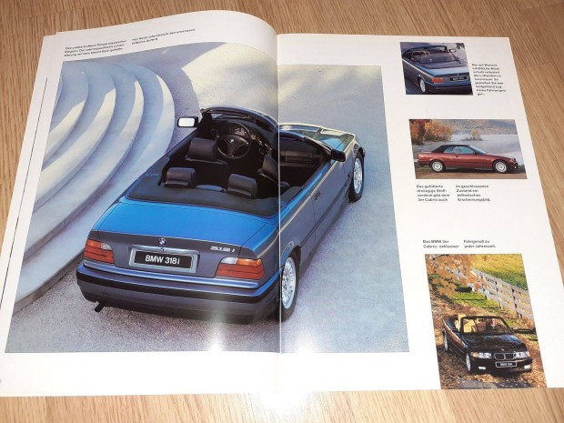 BMW 3 Cabrio prospektus - 1994, nmet nyelv