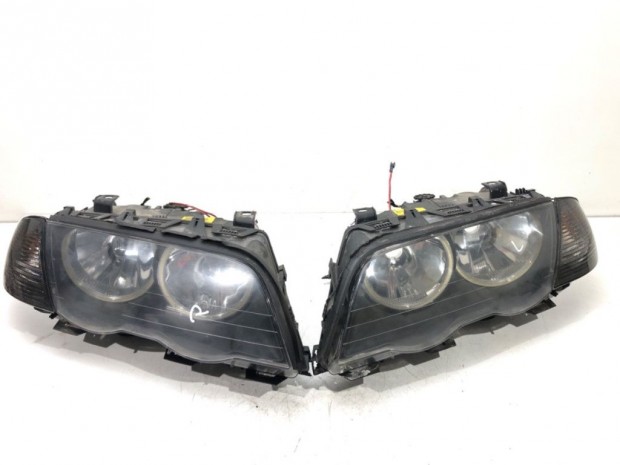 BMW 3 E46 Jobb és bal első lámpa, fényszóró 6902746