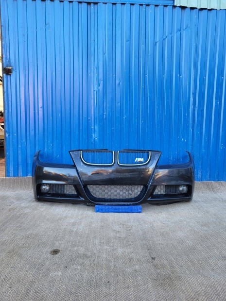 BMW 3 E90, E91 gyári M M-Sport 7906490 első lökhárító black saphire