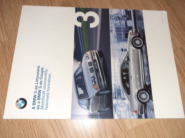 BMW 3 Limuzin s Coupe prospektus - 1999, magyar nyelv