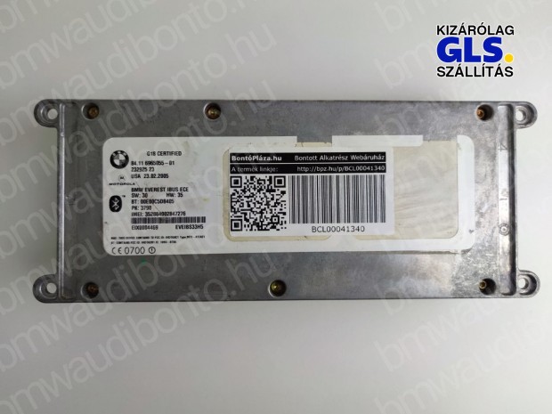 BMW 3 (E46) Bluetooth vez�rl�egys�g modul (6965055, 84106965055)