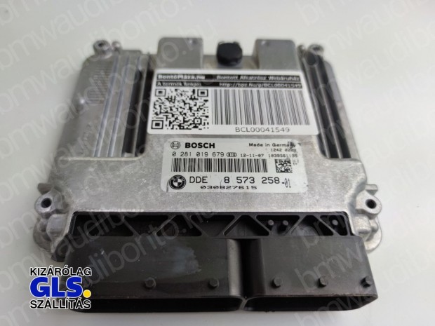 BMW 3 (F30, F80) 318 d N47D20C Motorvez�rl� egys�g/modul (8573258)
