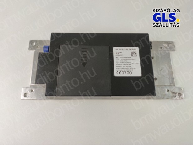 BMW 3 (F30, F80) Bluetooth vezérlőegység modul (9289385, 84109306220)