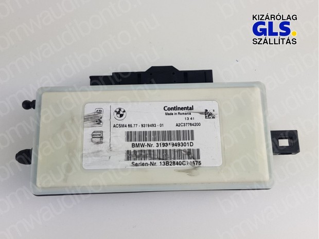 BMW 3 (F30, F80) Lgzskvezrl egysg/modul (9319493, 65779319493)