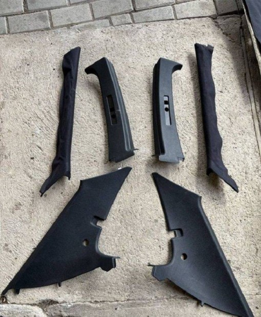 BMW 3-as sorozat e36 compact fekete A B C oszlop takar szett