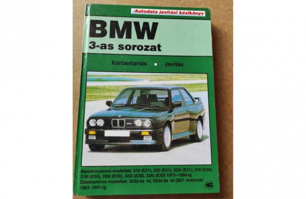 BMW 3-as sorozat javtsi s karbantartsi knyv