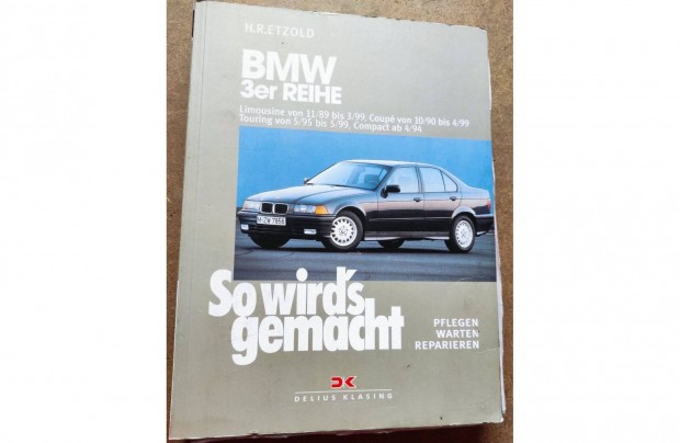 BMW 3-as sorozat javtsi karbantartsi knyv