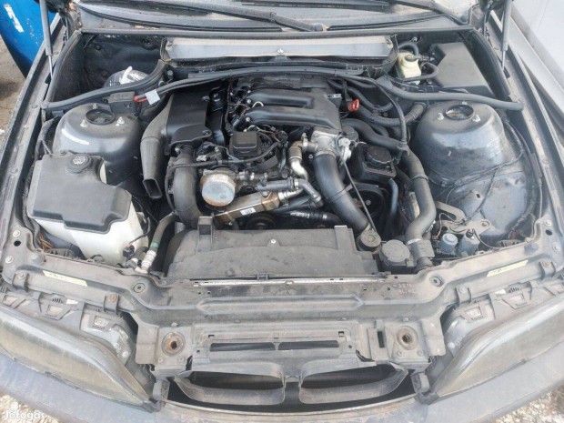 BMW 3 e46 320d m47 motor m47d20 204d4 fztt blokk hengerfej