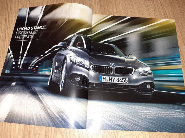BMW 4 Coupe prospektus - 2013, angol nyelv